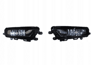 Skoda octavia iii 3 5E0 lift 17- halogen halogeny lampa lampy przeciwmgielna lewa prawa komplet 1