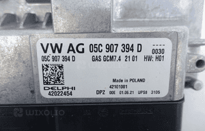 Sterownik komputer silnika audi Q2 05C907394D 5