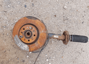 zwrotnica lewa przód passat b 7 2.0 tdi