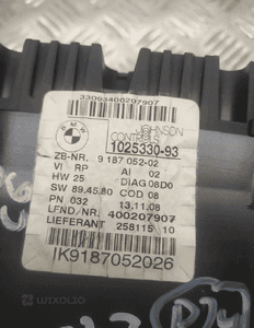 Bmw E84 E90 licznik zegar europa benzyna 9187052 7
