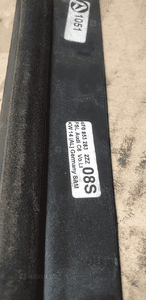 Listwa zgarniająca drzwi szyby lewy przód przednia lewa Audi A6 C6 4F0853283 7