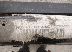 TRAWERSA SANKI KOŁYSKA RAMA POD SILNIK OPEL VECTRA C 517817880 2