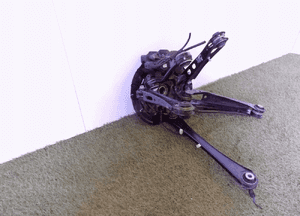 BMW X3 F25 Zwrotnica komplet tył Lewy - 5950 4