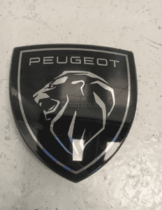 Peugeot 208 308 408 508  znaczek emblemat logo atrapa zaślepka radaru nowy oryginał 2