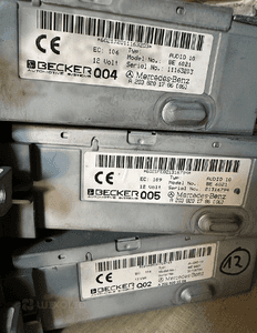 MERCEDES VITO VIANO 639 C 203 CLK 209 RADIO 694 655 555 3