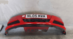 Zderzak przód przedni do opel astra h 3 iii Y547 czerwony 1