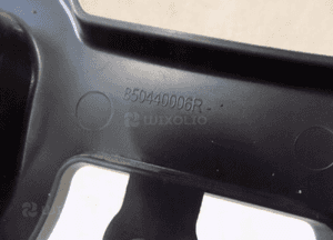 Renault megane iii hb 5D ślizg zderzaka prawy tył 6