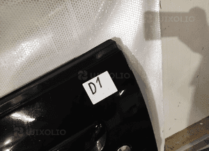 Drzwi przód przednie lewe mitsubishi colt 6 vi cabrio X19 czarne 2