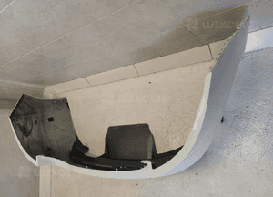 Jaguar xf X260 zderzak tył tylny 4XPDC kompletny oryginał 7