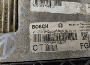 STEROWNIK SILNIKA KOMPUTER OPEL ZAFIRA B 1.9 CDTI 0281012710 55202384 2