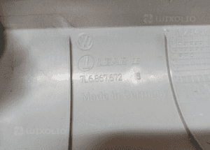 Tapicerka osłona klapy bagażnika prawa VW Touareg 7L6867672B 4