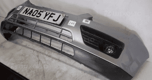 ) ZDERZAK PRZÓD PRZEDNI DO FORD FOCUS MK2 II 03 SREBRNY HALOGENY 3