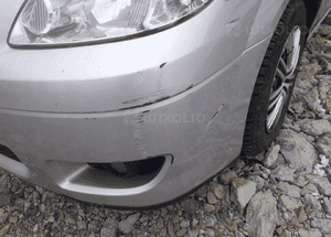 Mazda MPV 04-06 Maska lampa zderzak pas atrapa 22V 3