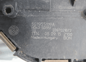 MECHANIZM SILNICZEK WYCIERACZEK VW GOLF VII 7 5G1 2012- 9