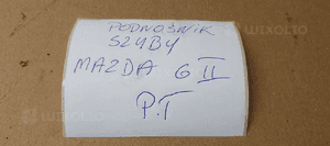 Mechanizm podnośnik szyby prawy tył Mazda 6 II 7