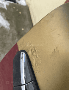 MERCEDES ML 163 drzwi przednie przod szyba zamek listwa granatowe 189 4