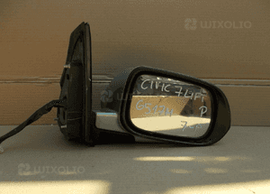 Lusterko elektryczne prawe honda civic 7 vii lift G517M 7-PIN oryginał 2