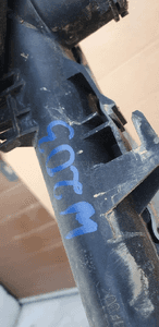 Chłodnica wody płynu Mercedes W209 1.8 Kompresor A2035000603 7