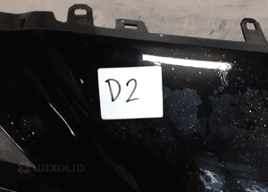 Zderzak przód przedni do peugeot 308 halogeny ktvd exl czarny 2