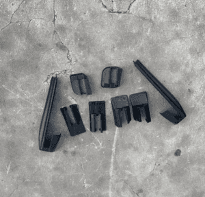 MERCEDES GL 164 listwa dekor plastik słupek czarny amg próg bagażnika uszczelka 9