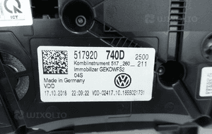 Vw golf sportsvan 2013- zegar licznik 47506KM 517920740D 5