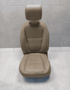 Jaguar xf X250 fotel kierowcy skóra lewy podgrzewany uk oryginał 2