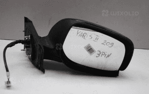 TOYOTA YARIS II lusterko prawe elektryczne 3PIN 2005-2011 kolor 209 2