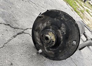 MERCEDES cl 215 amortyzator ABC S 220  przod prawy lewy blok przewody wahacz 13