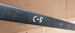 Listwa dachu dachowa lewa Citroen C5 III Kombi 9681161277 5