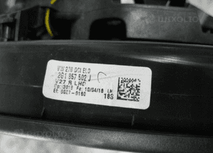 Lusterko prawe 6pin VW Polo VI 6 2017- 2g1857502j 5