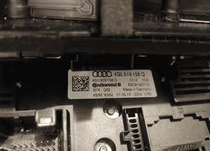 Audi A7 4G 4G8 lift A6 C7 panel przełącznik nawiewu klimatyzacji tył ideał 11