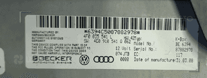 Audi A6 C6 czytnik nawigacji 4E0819887C 4E0819887M 6