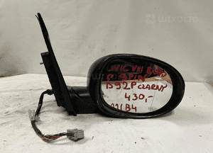 Lusterko prawe civic 8 viii ufo 9PIN B92P czarny uszkodzone 5