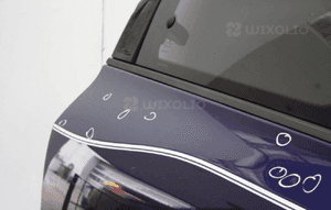 Drzwi prawe tylne tył RENAULT TWINGO III 2014-2021 TELNF 4
