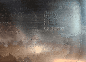 MERCEDES C KLASA W205 2.0CDI KATALIZATOR FILTR CZASTEK STALYCH DPF FAP 2