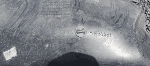 Nadkole lewy tył tylne lewe Fiat 500 51820274 51934461 6