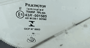 CITROEN C5 II 2004-2008 szyba przednia czołowa sensor 43R-001585 4