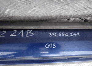 Listwa progowa opel vectra c-gts prawa 322550271 2