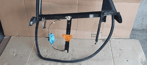 Mechanizm podnośnik szyby ramka lewy tył Audi A4 B6 8E0839461A 3
