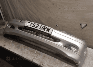 Zderzak przód przedni mercedes benz W203 c klasa 744 srebrny halogeny 2
