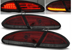 Lampy diodowe nowe seat leon od 06.2005 do 2009 roku red smoke led 1