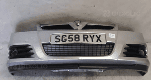 Zderzak przód przedni opel vectra c lift fl Z157 srebrny  halogeny !!! 1
