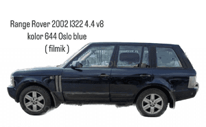 Land Rover Range 2002 644 l322 4.4 V8 Maska zderzak lampa Błotnik halogen atrapa grill reflektor 5