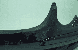 Zderzak przod przedni mercedes kolor 197 sl R230 6
