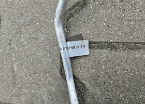 Fiat Grande Punto  1.2  1.4 8V rurka przewód klimatyzacji 19
