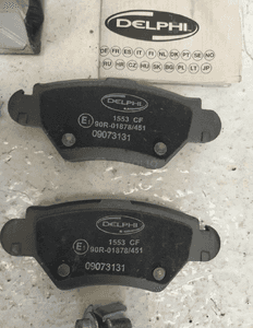 Opel astra f g corsa c zafira delphi klocki hamulcowe tył tylnie nowy oryginał 4