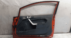 $ DRZWI PRZÓD PRZEDNIE PRAWE DO FORD FIESTA MK7 VII 3 D DRZWI POMARAŃCZOWY 5