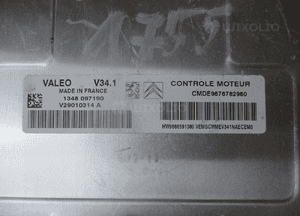 Sterownik silnika komputer peugeot citroen 1.4B 9676782980 4