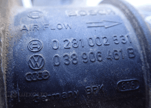 Przepływomierz vw audi seat 038906461B 0281002531 3