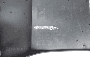Mercedes gle W167 2019- dyfuzor spoiler zderzak tył tylny A1678850607 10
